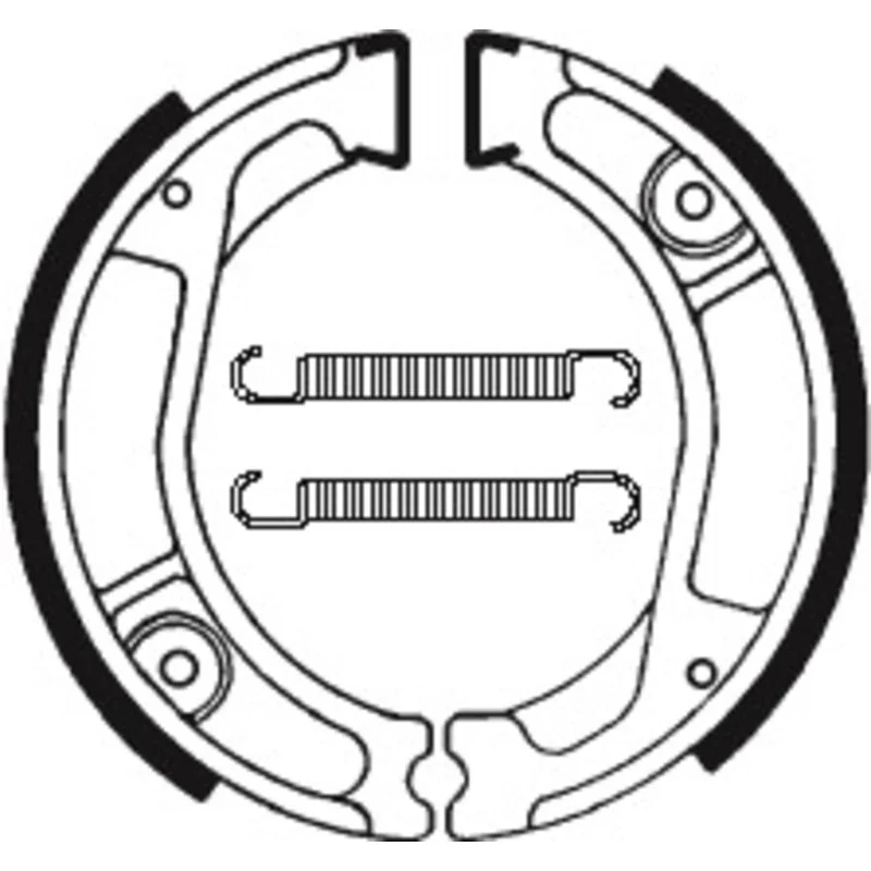 Bremsbacken TECNIUM BA029 Organisch