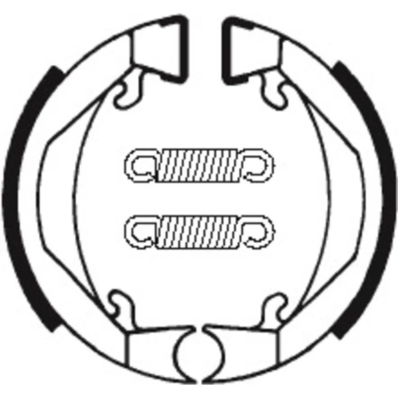 Bremsbacken TECNIUM BA074 Organisch