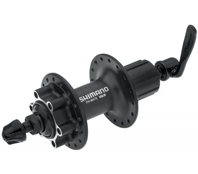 Shimano Hinterradnabe FH-M475 6-Loch 36 Loch 135 mm Schwarz