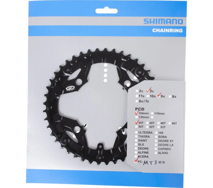 Shimano Kettenblatt FC-MT300 44 Zähne für KSR
