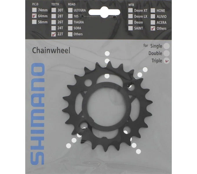 Shimano Kettenblatt ACERA FC-M391 22 Zähne