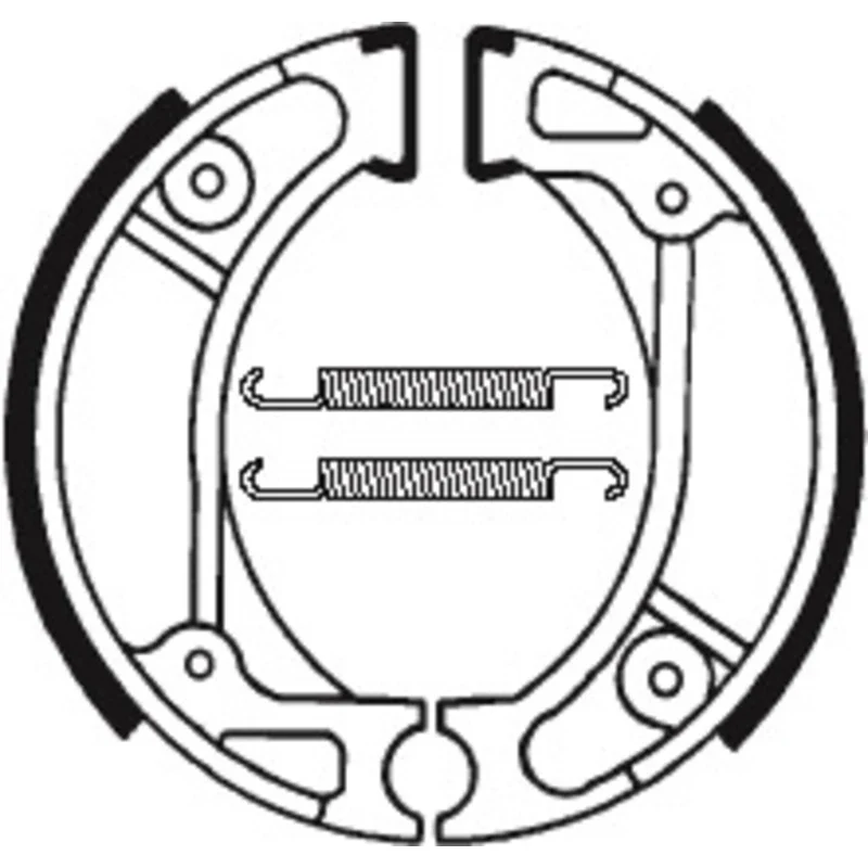 Bremsbacken TECNIUM BA057 Organisch