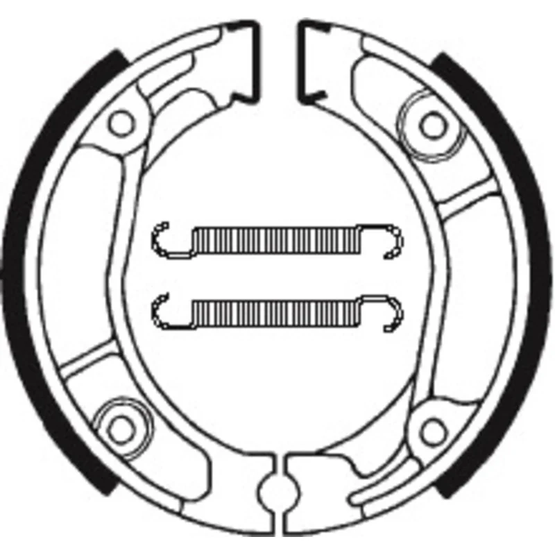 Bremsbacken TECNIUM BA013 Organisch