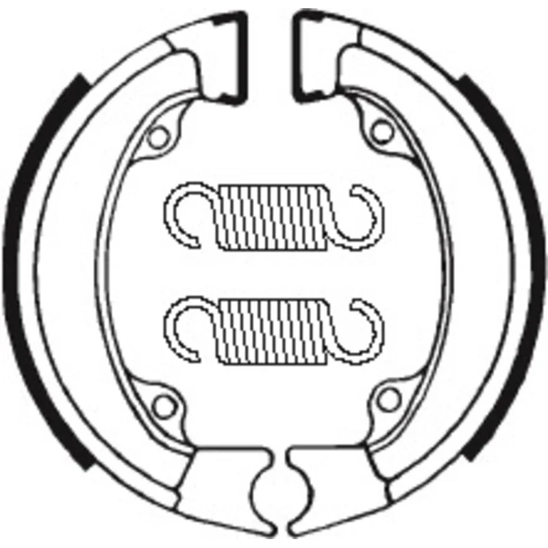 Bremsbacken TECNIUM BA011 Organisch