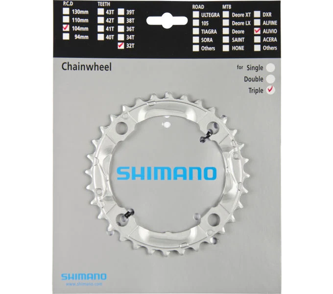Shimano Kettenblatt ALIVIO FC-M430, FC-M431 32 Zähne