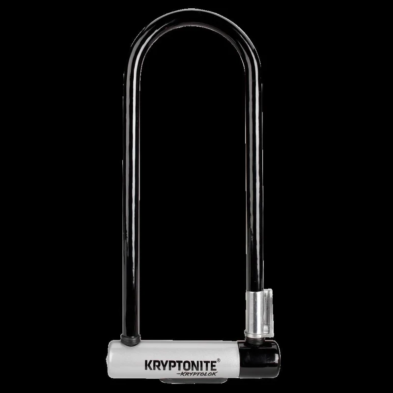 Kryptonite 10,2x29,2cm,sw/silber,2 Schlüssel Bügelschloss Kryptonite KryptoLok LS