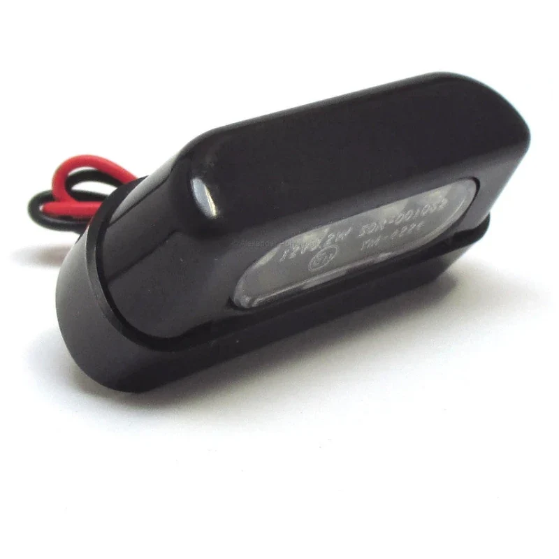 LED Kennzeichenbeleuchtung ZEST, schwarz