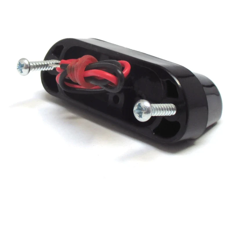 LED Kennzeichenbeleuchtung ZEST, schwarz
