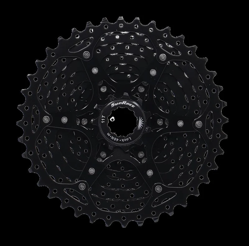 Sunrace Zahnkranz-Kassette SunRace CSMS8 11-fach,11-40 Zähne,schwarz