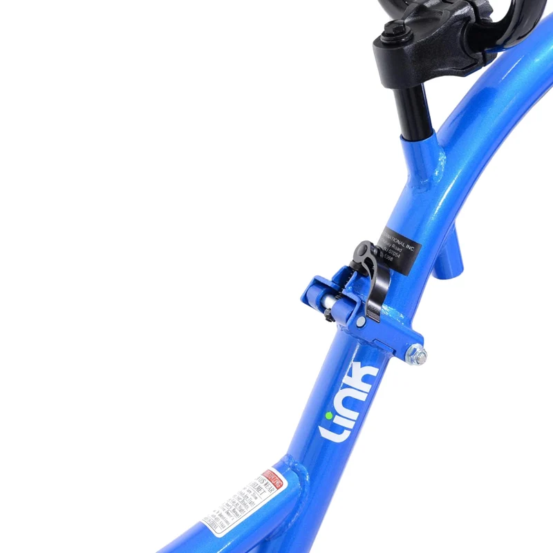 WeeRide Kazam Link Tag a Long Blue Bike Child Trailer