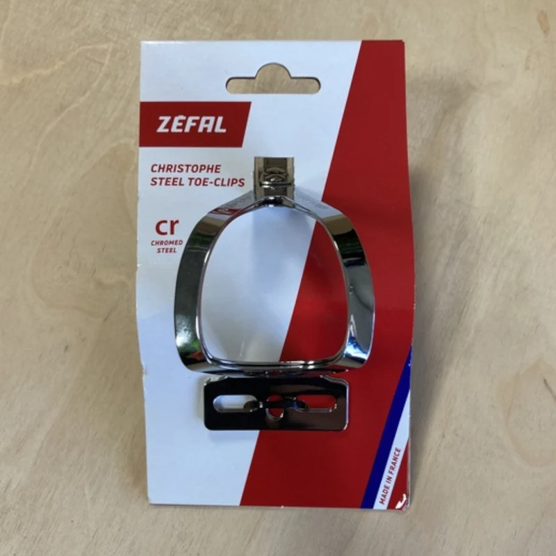 Zefal Christophe Steel 50 Bike Pedal Toe Clips