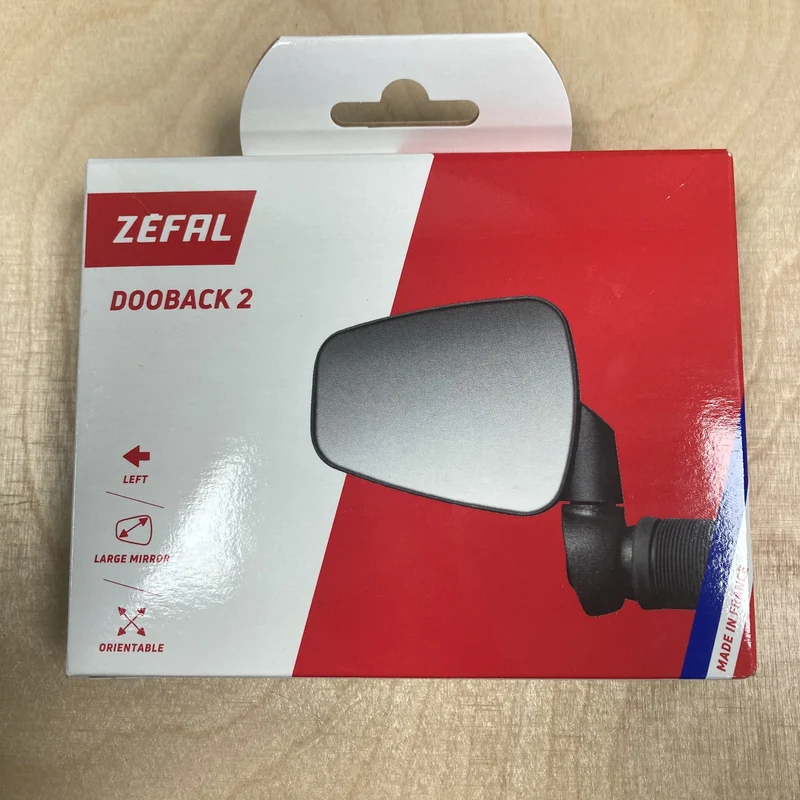 Zefal Dooback II Left Hand Bar End Mounted Bike Mirror