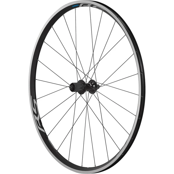 Shimano WH-RS100 9/10/11-Speed Rear Clincher Wheel Black Q/R Axle/130mm