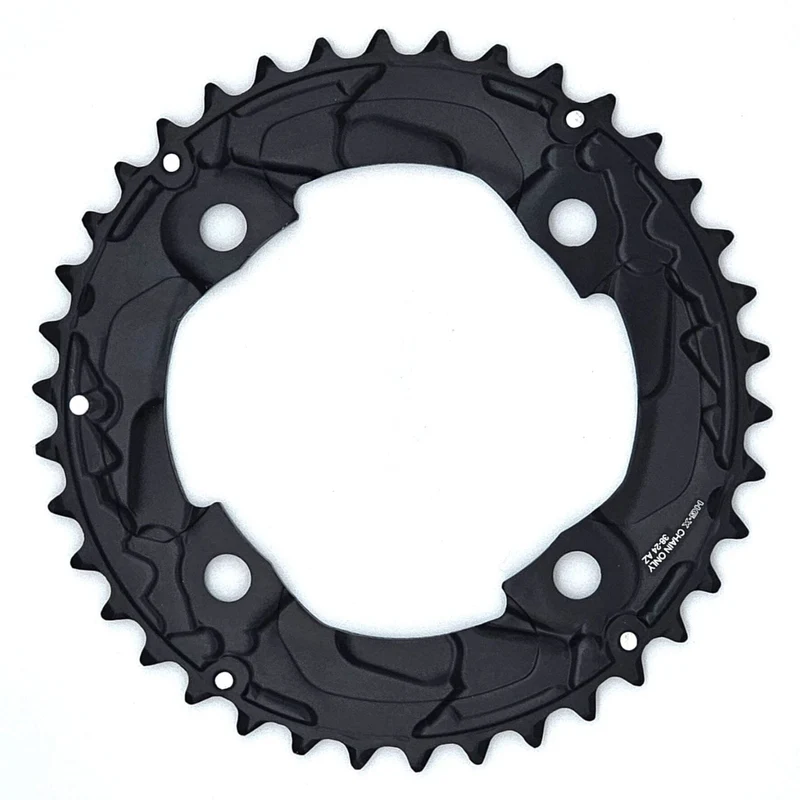 Shimano FCM617 Deore Double Bike Chain Ring Black