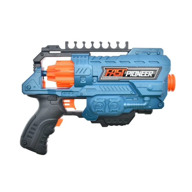 Fast Pioneer Electric Rotator Indoor Toy Soft Bullet Toy Gun
