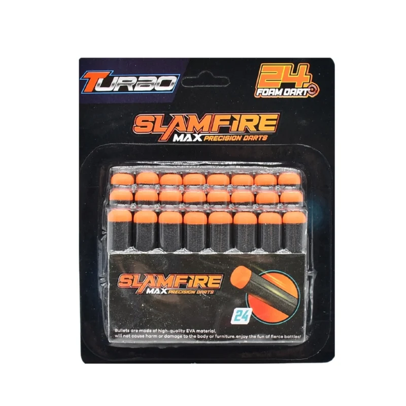 Fast Pioneer Soft Bullets Indoor Toy 24 Pack