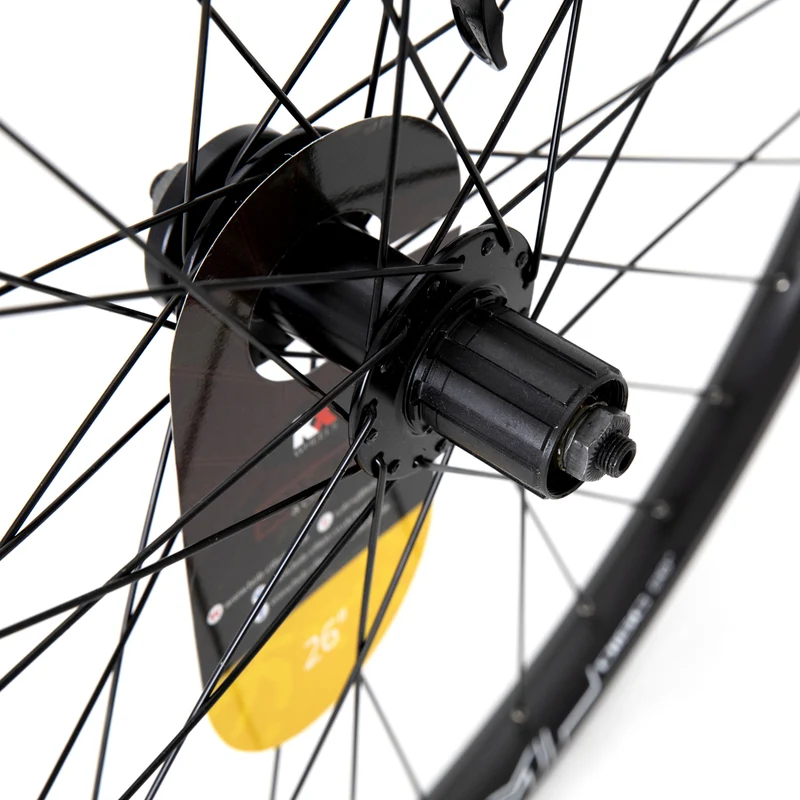 KX Wheels Double Wall QR Disc Cassette 26 Inch Rear Bike Wheel