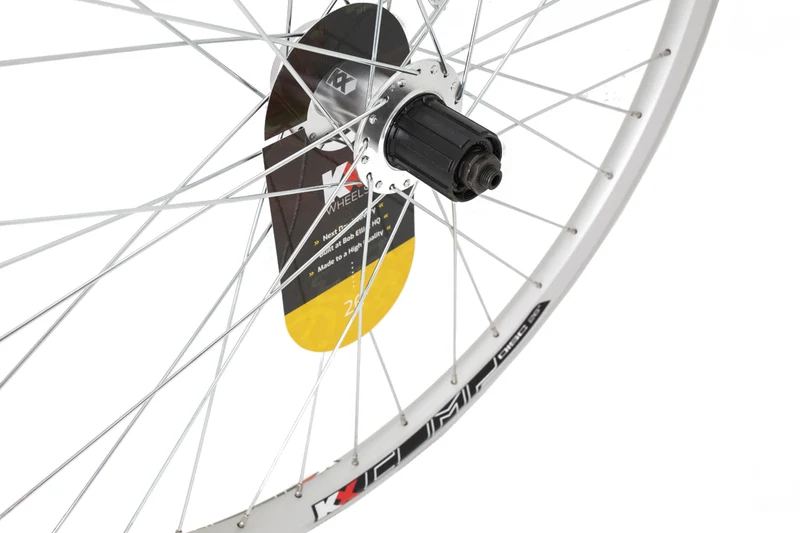 KX Wheels Double Wall QR Disc Cassette 26 Inch Rear Bike Wheel