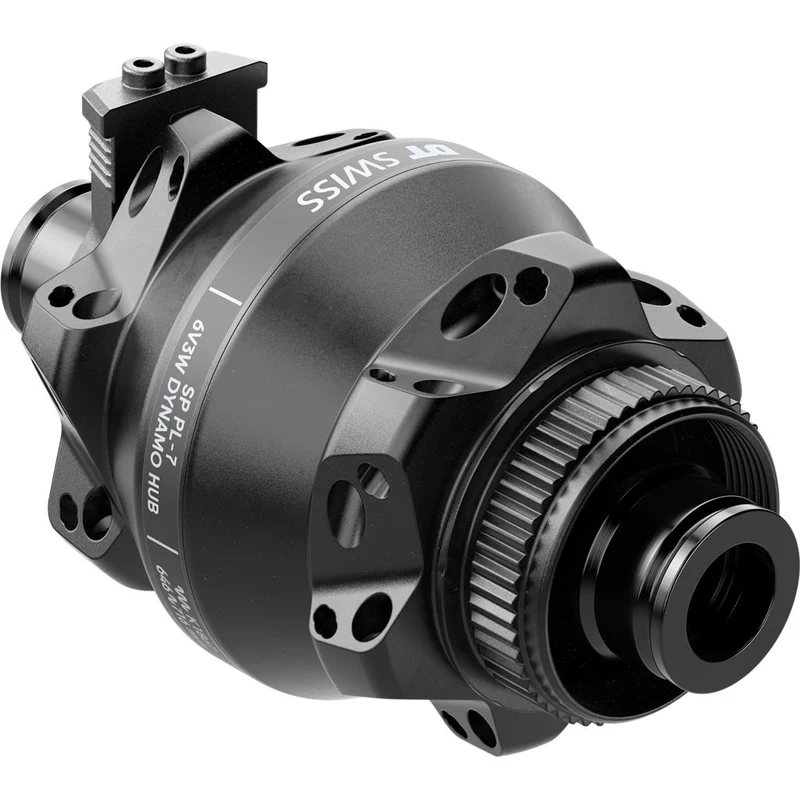 DT Swiss 100/12mm TA, 24 Loch, CL, straigtpull VR-Nabe DT Swiss Dynamo Shutter 35P