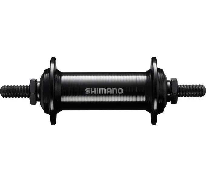Shimano Vorderradnabe HB-TX500 36 Loch Vollachse m. Muttern Schwarz