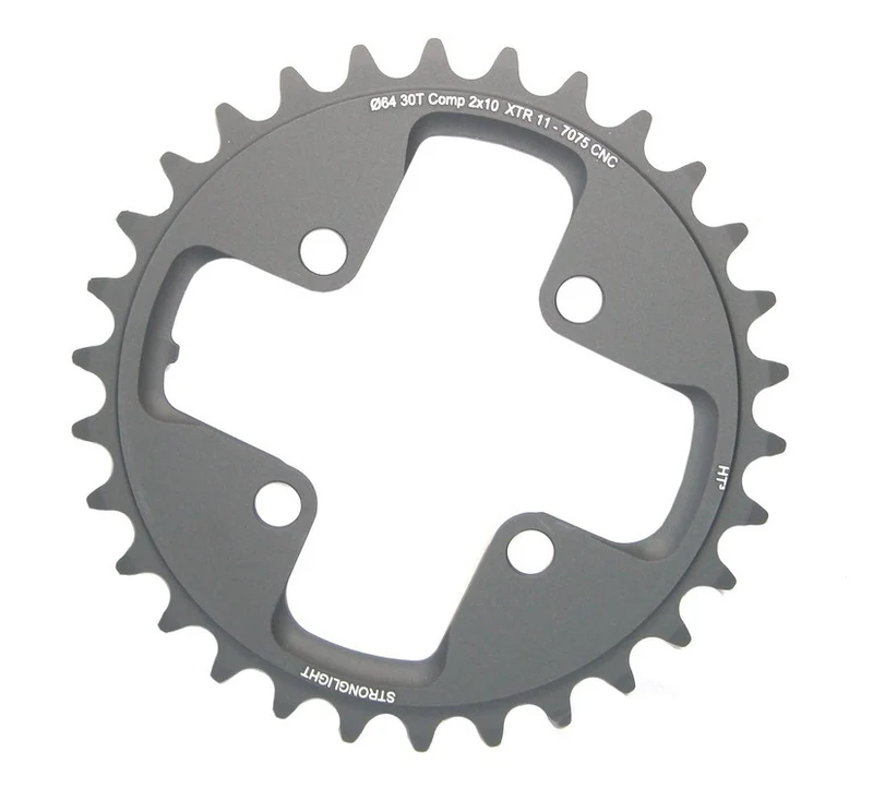 Stronglight Kettenblatt MTB Shimano 2x10 für XTR FC M980 4-Arm innen 24Zähne