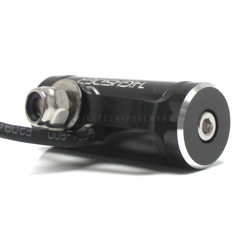 LED-Rücklicht Highsider Conero-T1 schwarz, Getönt, 40x15 mm, E-geprüft, 12V/0,1W