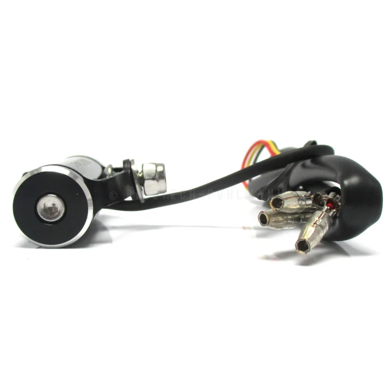 LED-Rücklicht Highsider Conero-T1 schwarz, Getönt, 40x15 mm, E-geprüft, 12V/0,1W