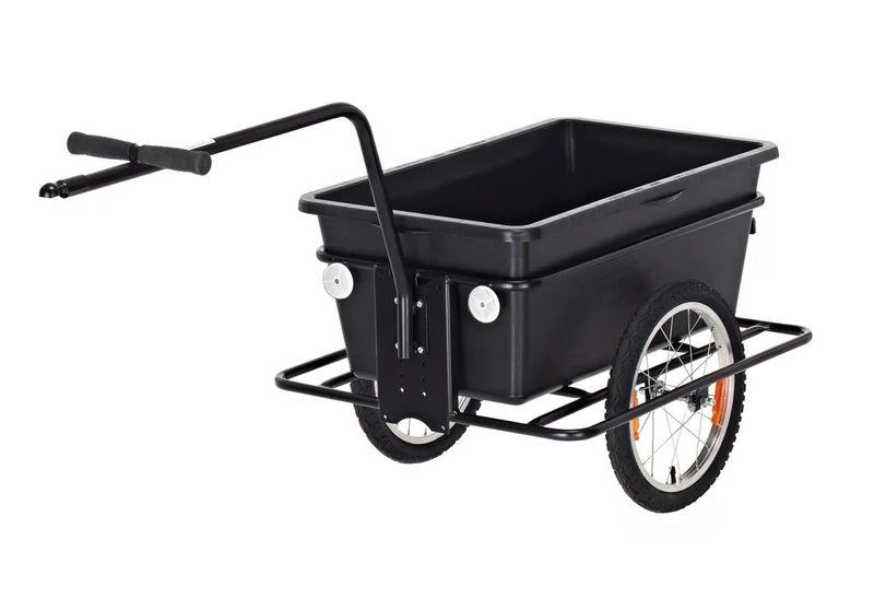 Roland Anhänger Roland Big Boy 16" Hochdeichsel Kunststoffwanne mit Kupplung ohne Deckel