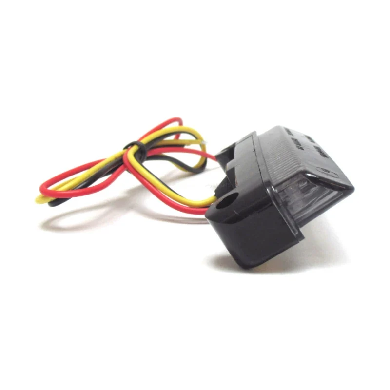 LED-Rücklicht Blade schwarz, Getönt, 78x16 mm, E-geprüft, 12V/0,2W