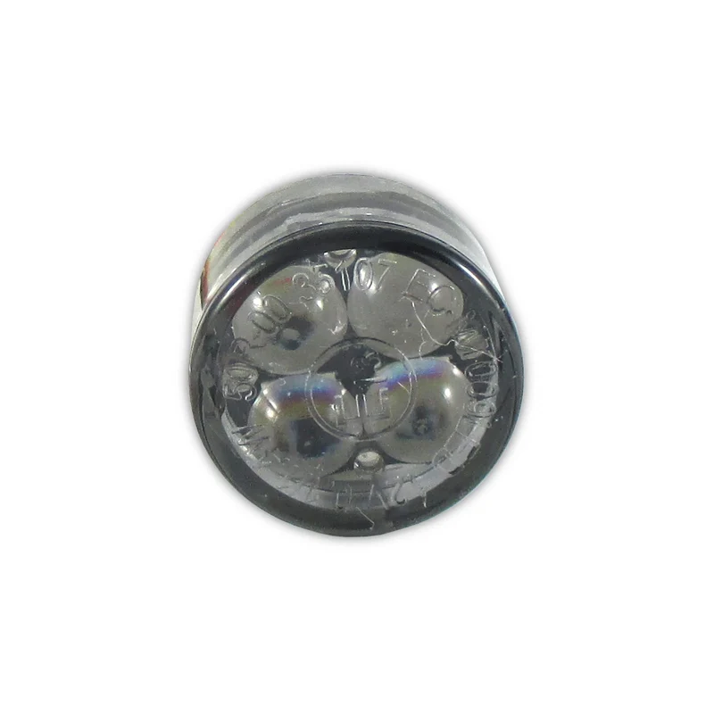 LED-Einbaurücklicht Progress-Line Zero, Getönt, Ø 16 mm, E-geprüft, 12V/0,1W