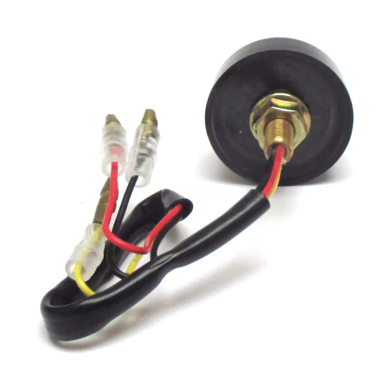LED-Rücklicht Trenta schwarz, Getönt, Ø 30 mm, M6, E-geprüft, 12V/1W