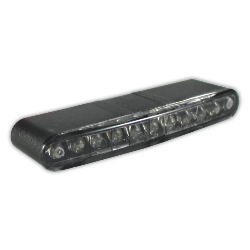 LED-Einbaurücklicht Fine-Liner schwarz, Getönt, 53x7 mm, E-geprüft, 12V/1W
