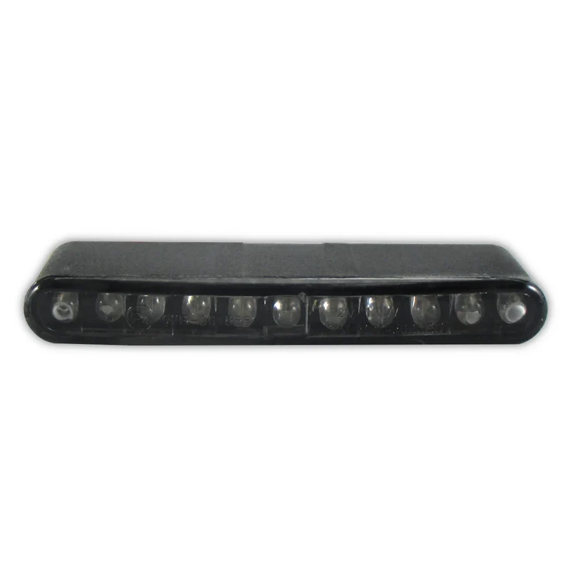 LED-Einbaurücklicht Fine-Liner schwarz, Getönt, 53x7 mm, E-geprüft, 12V/1W