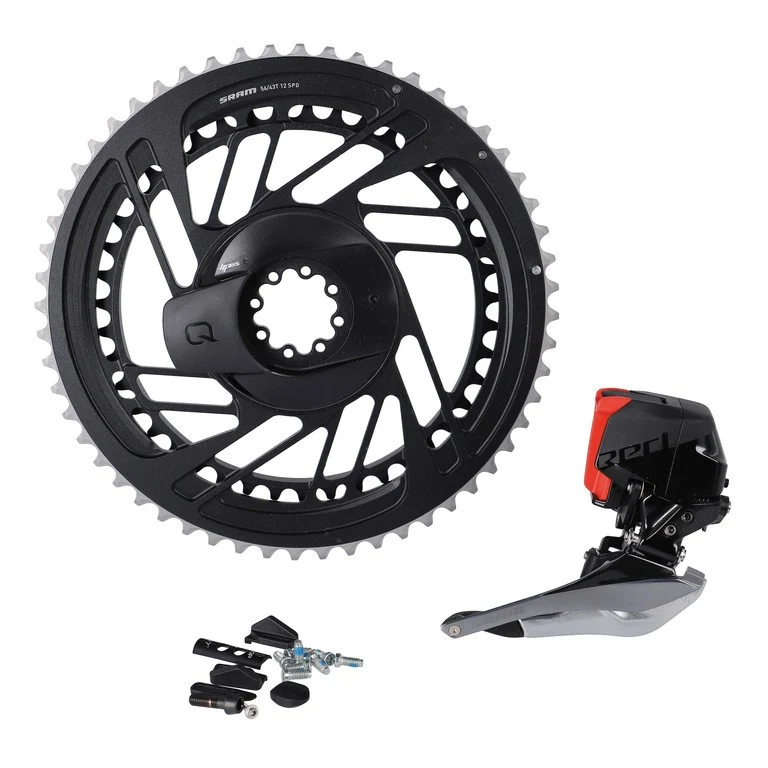 Sram Powermeter Kit Sram Red AXS D1 DM,inkl.Kettenbl+Umw,Alu,grau,56/43Z,12f