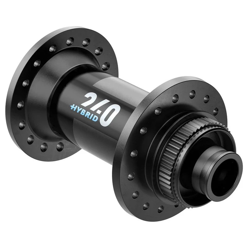DT Swiss 110/15mm TA Boost, 32 Loch, Center Lock VR-Nabe DT Swiss 240 Hybrid MTB DB