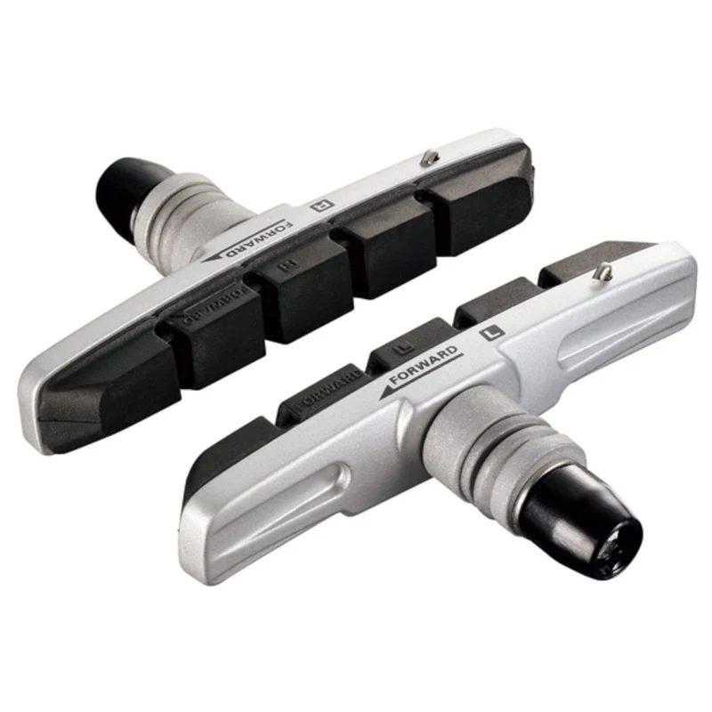 Shimano Deore BR-T610-S M70CT4 Cartridge V-Brake Replacement Pads - Pair - Silver
