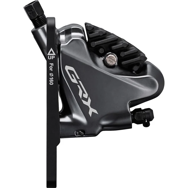 Shimano GBR-RX BR-RX810 Front Caliper Flat Mount with Adapter for 140/160mm - Black