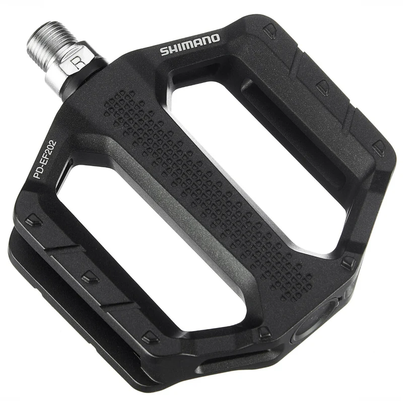 Shimano PD-EF202 Flat Pedals 9/16 - Black - Pair