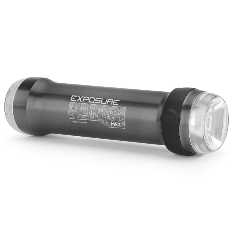 Exposure Link Plus Mk3 Daybright 2023 Gun Metal Front & Rear Combination Bike Light
