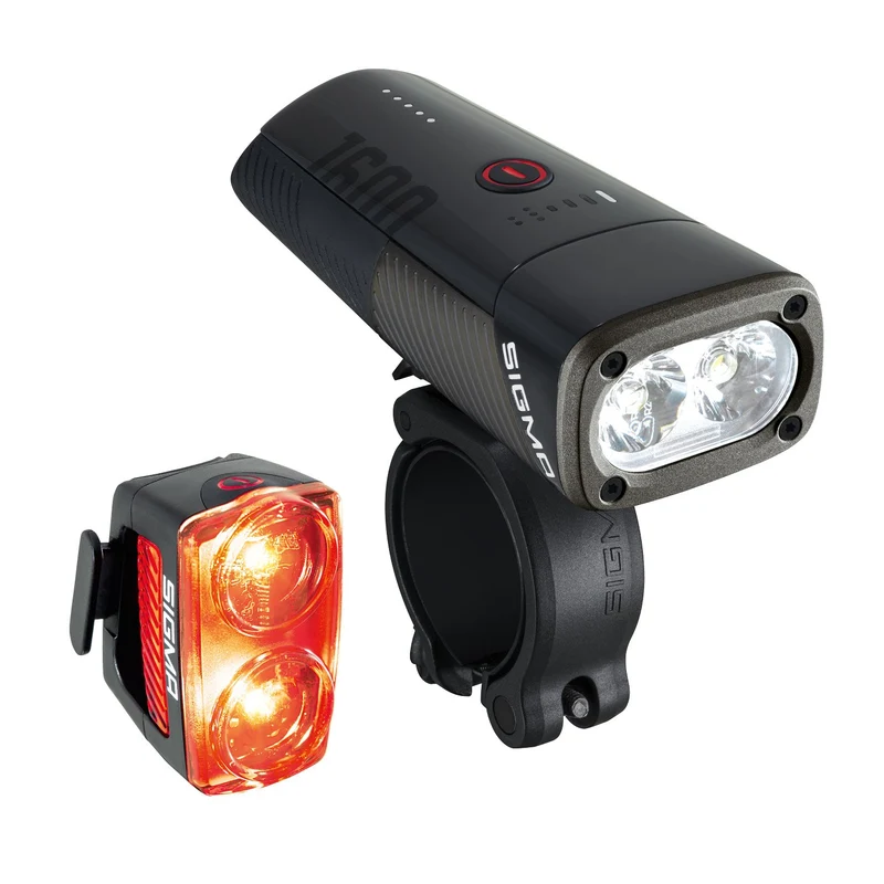 Sigma Buster 1600 & RL 150 Front & Rear Bike Light Set