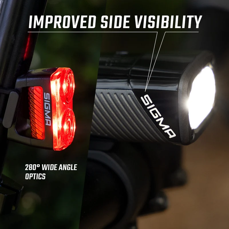 Sigma Buster 1600 & RL 150 Front & Rear Bike Light Set