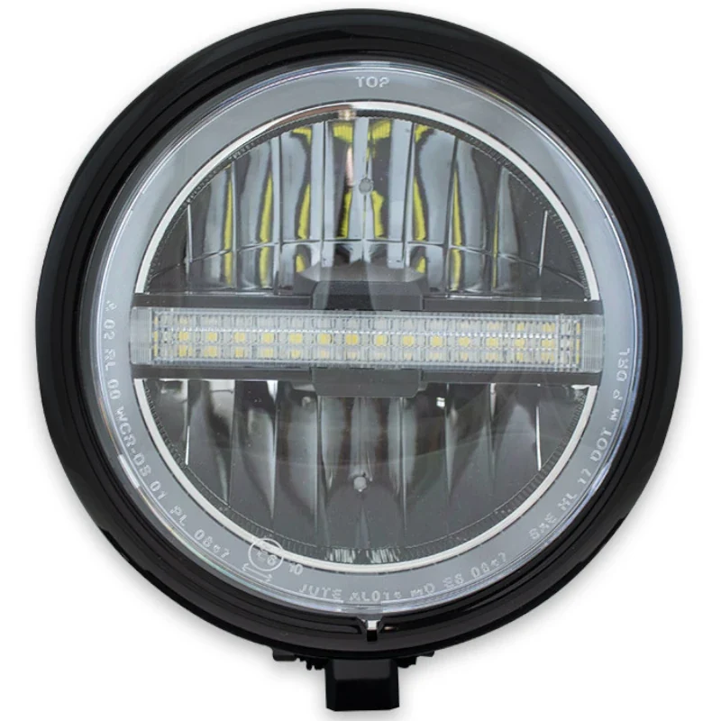 LED-Scheinwerfer 5 3/4 Zoll Horizon, M10 unten, Klar, E-geprüft