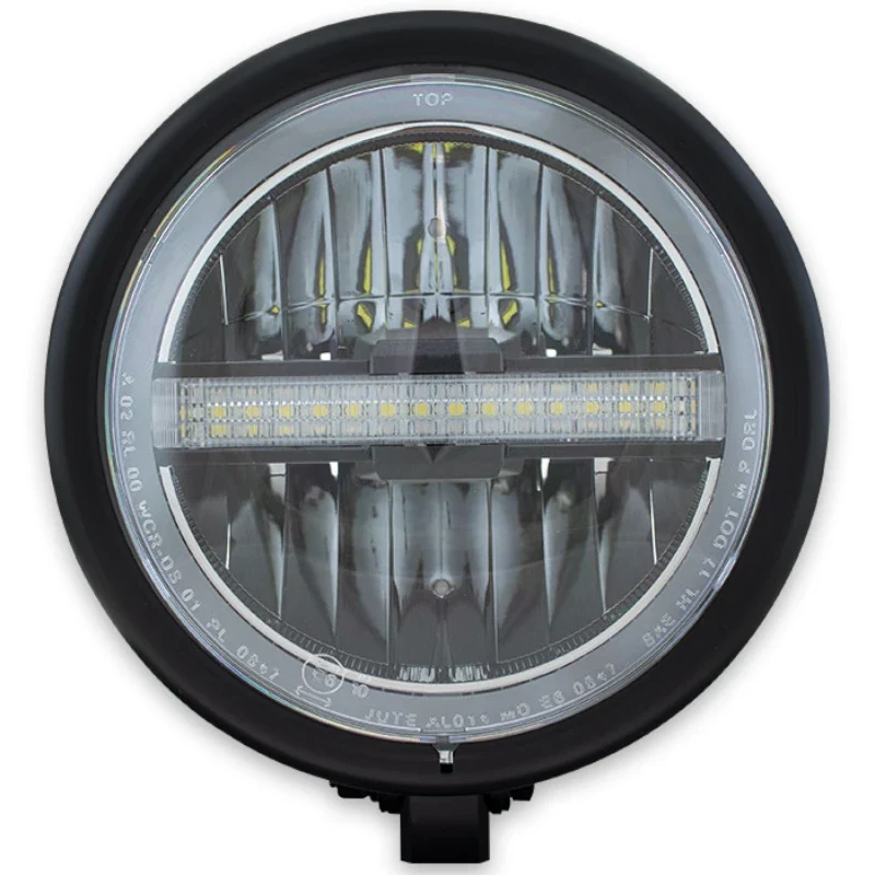 LED-Scheinwerfer 5 3/4 Zoll Horizon, M10 unten, Klar, E-geprüft