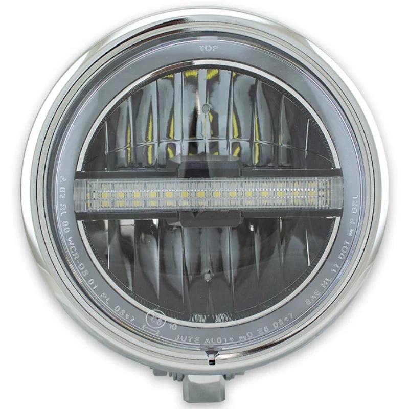 LED-Scheinwerfer 5 3/4 Zoll Horizon, M10 unten, Klar, E-geprüft