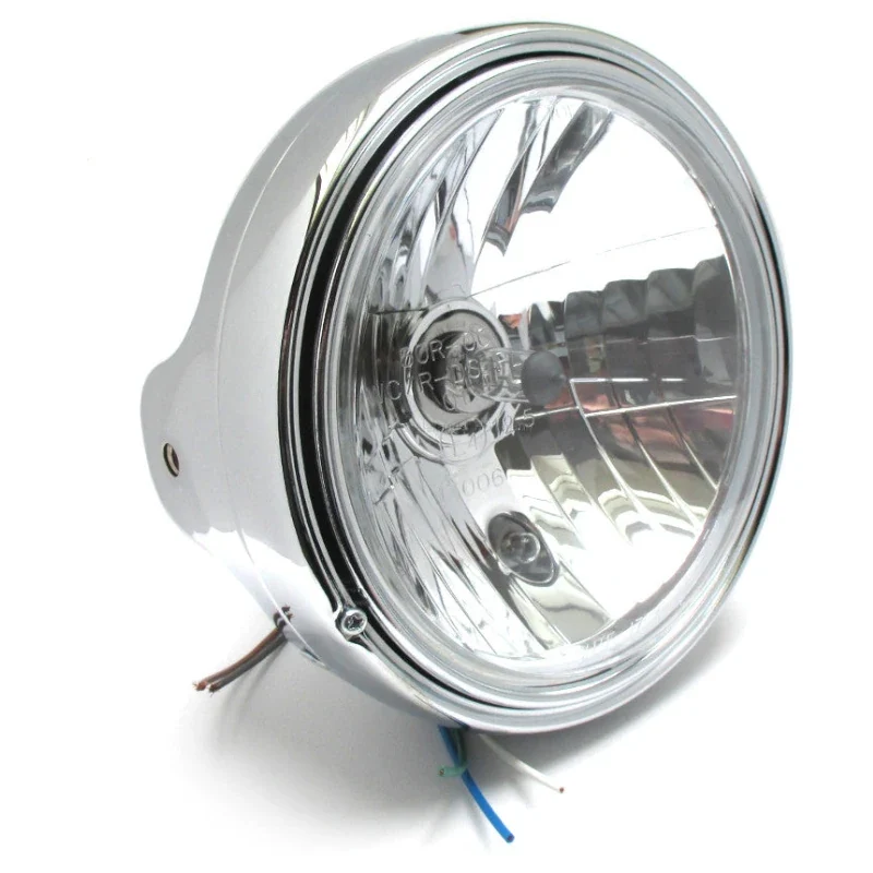 Scheinwerfer 7 Zoll LTD-Style H4, Befestigung seitlich, E-geprüft