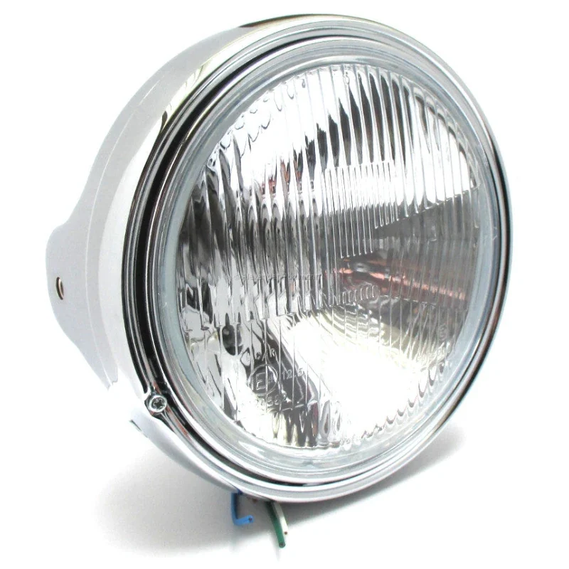 Scheinwerfer 7 Zoll LTD-Style H4, Befestigung seitlich, E-geprüft
