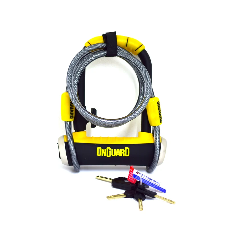 Onguard Pitbull Mini DT 8008 Bike D-Lock Includes Cable