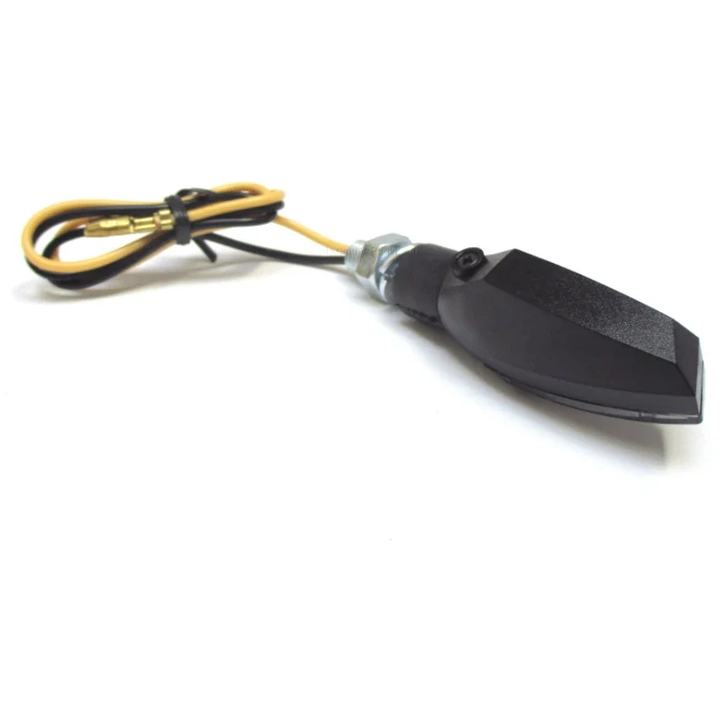 Blinker Paar Progress-Line Nova, Schwarz, Getönt, M8, E-geprüft, 12V/6W