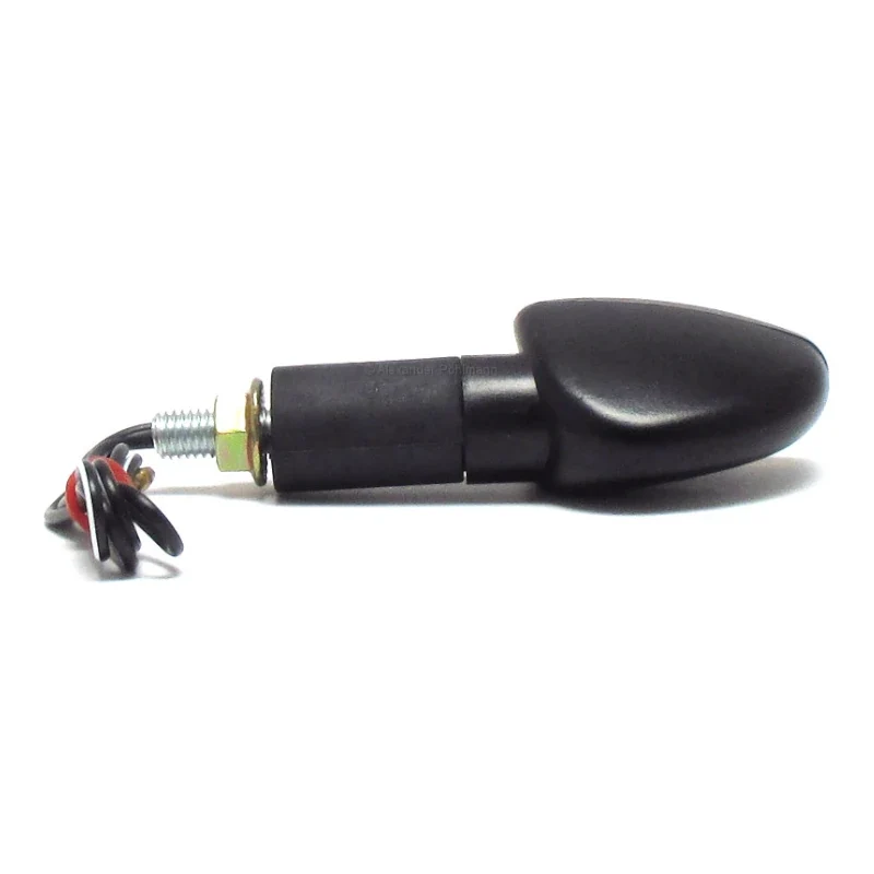 Blinker Paar Progress-Line Arrow, Schwarz, Getönt, M8, E-geprüft, 12V/21W