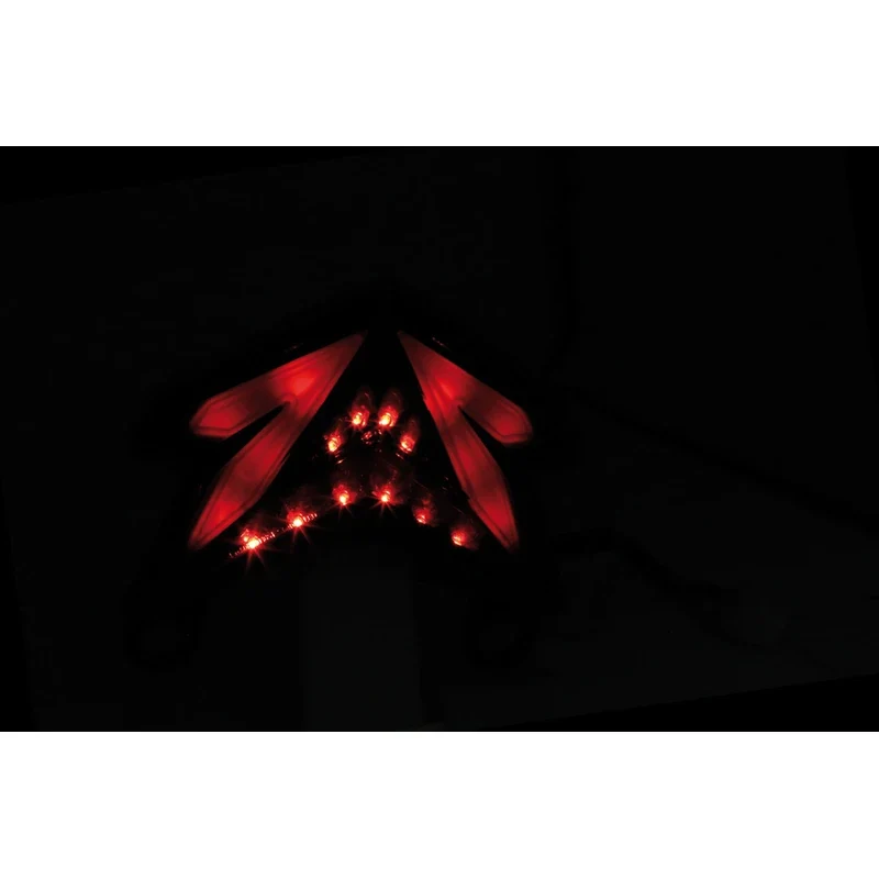 LED-Rücklicht Highsider für Kawasaki Z800 ZX-6R 636 Ninja 2013-2017, Getönt